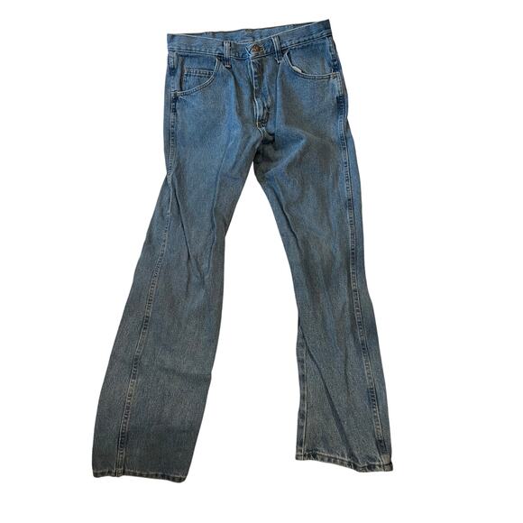 Rustler Straight Leg Blue Jeans Mens 32x32 - Picture 1 of 4